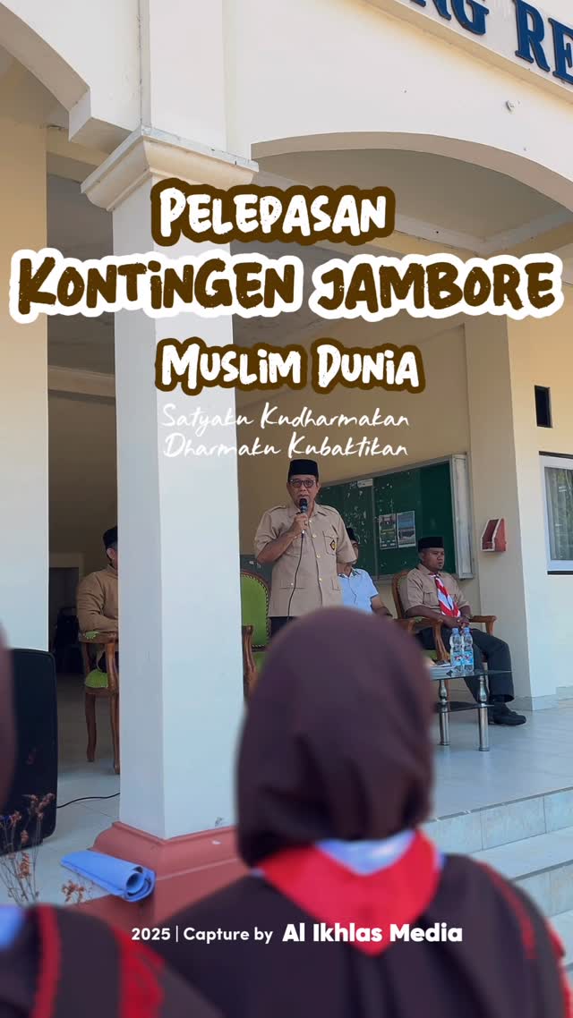 Pelepasan Kontingen Jambore Muslim Dunia 2025