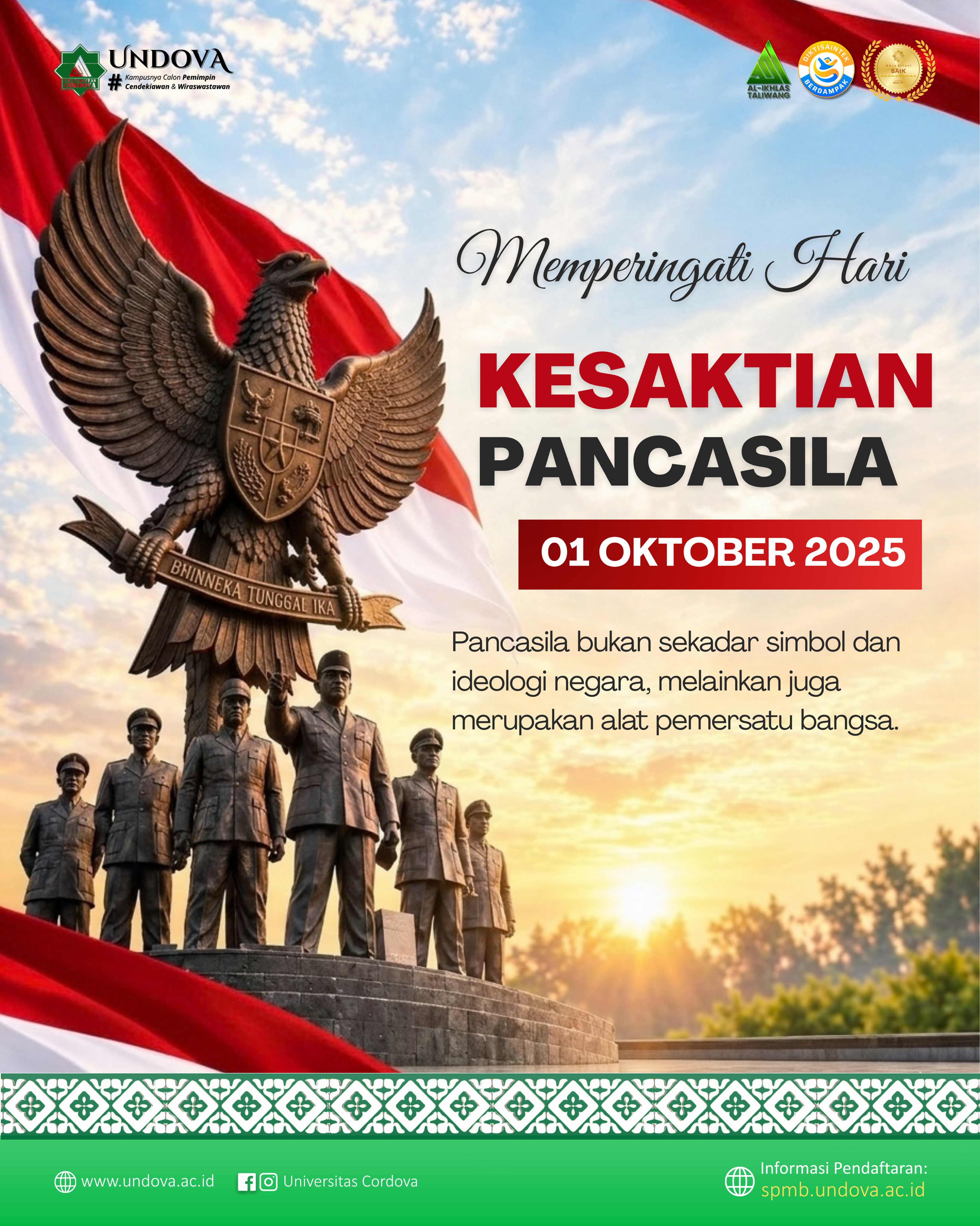 Memperingati Hari Kesaktian Pancasila