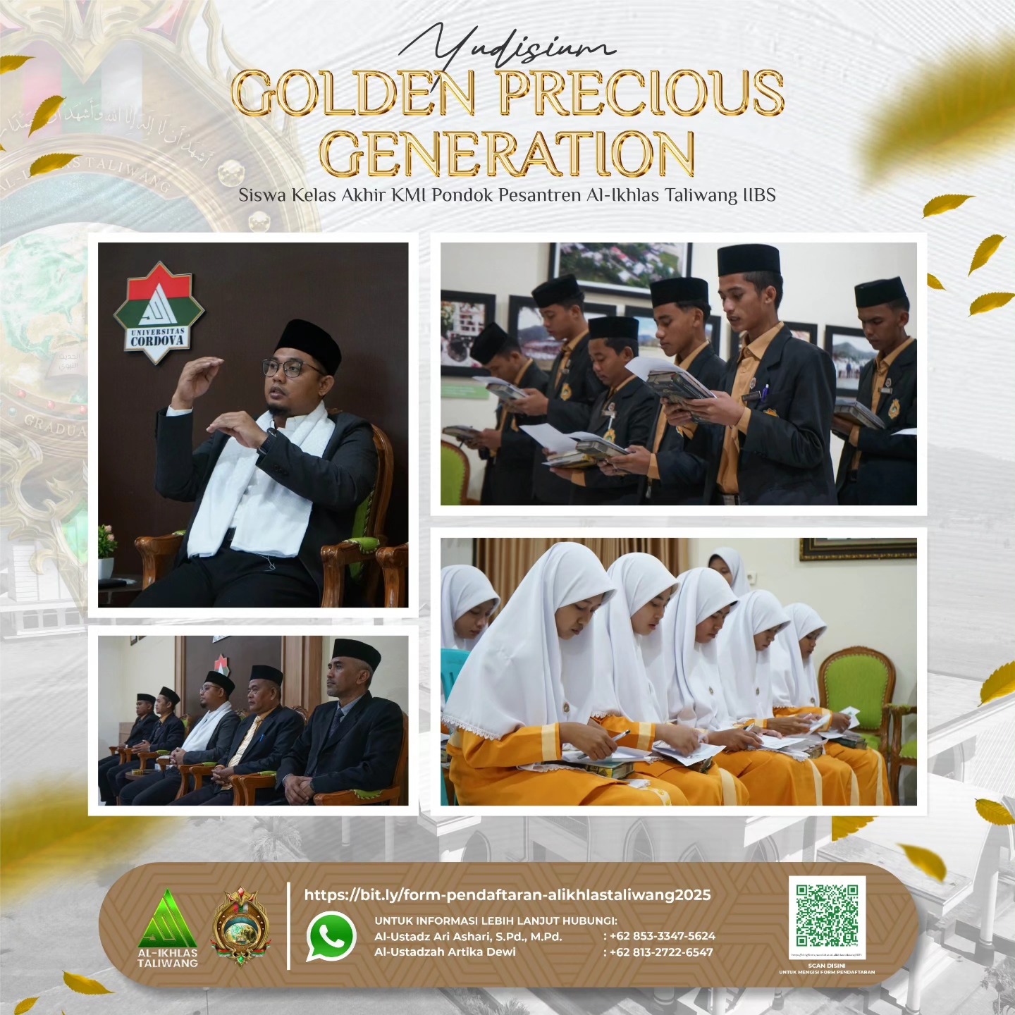 **Yudisium Kelulusan Santri Akhir KMI Golden Precious Generation 2025**