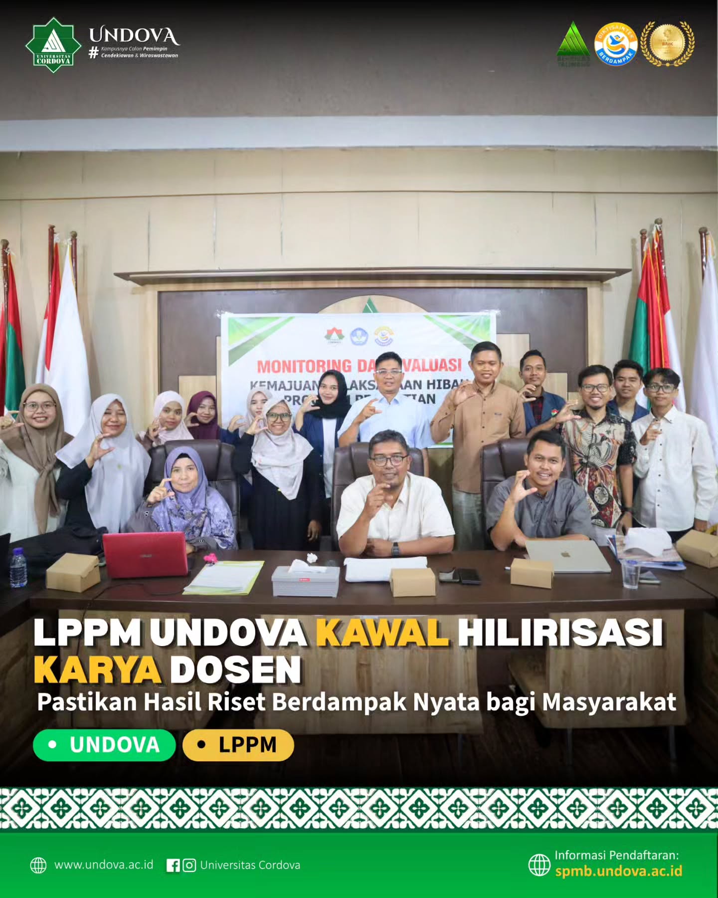 Riset yang baik tidak berhenti di jurnal.