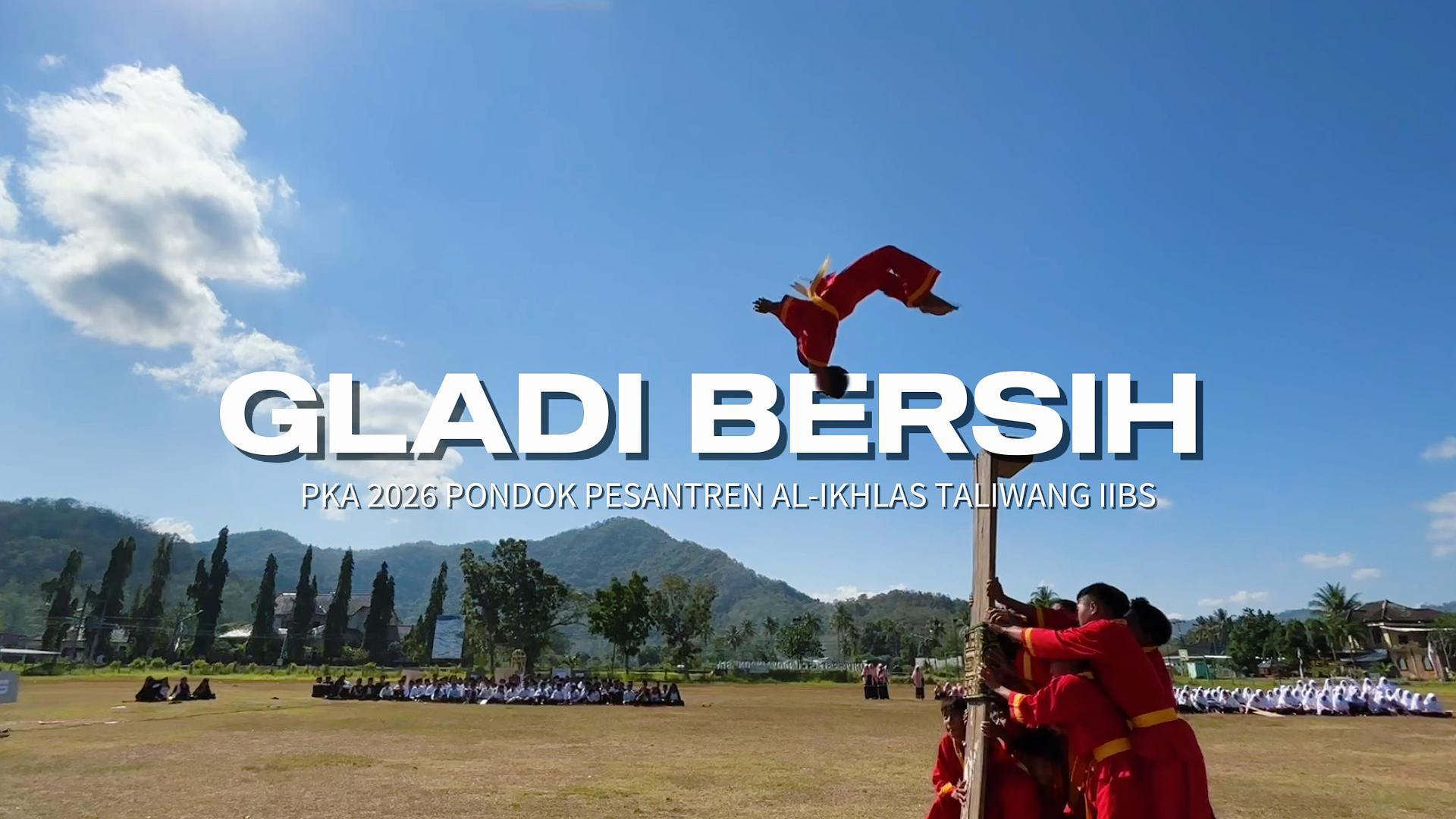 Gladi Bersih Apel Tahunan dalam rangka Pekan Perkenalan Khutbatul 'Arsy 2026 di Pondok Pesantren Al-Ikhlas…