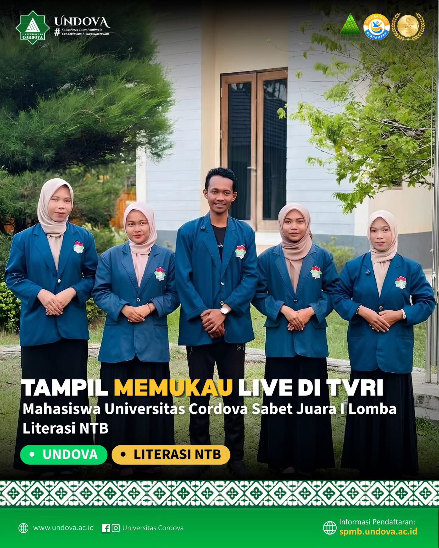 MEMUKAU LIVE DI TVRI NTB!