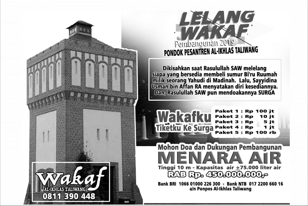 Ayo Berwakaf...